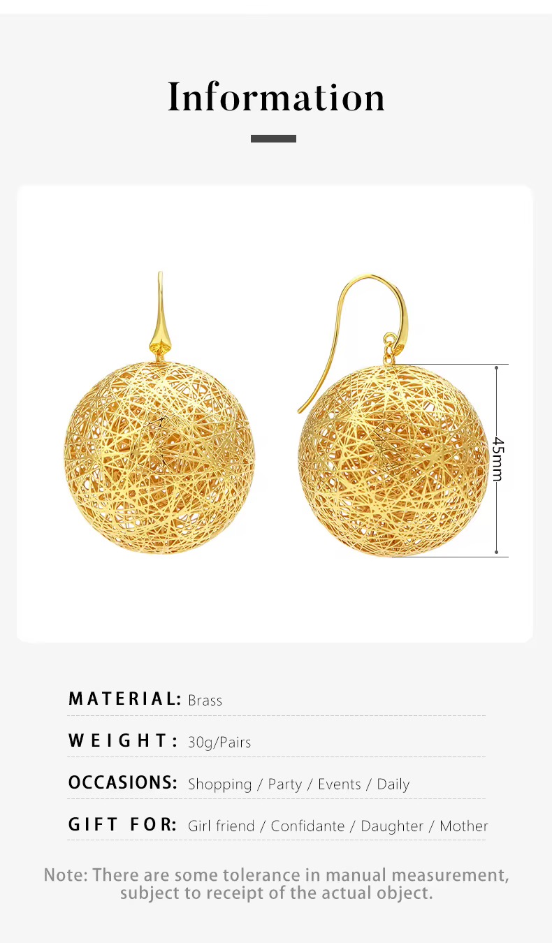 BOLD EARRINGS