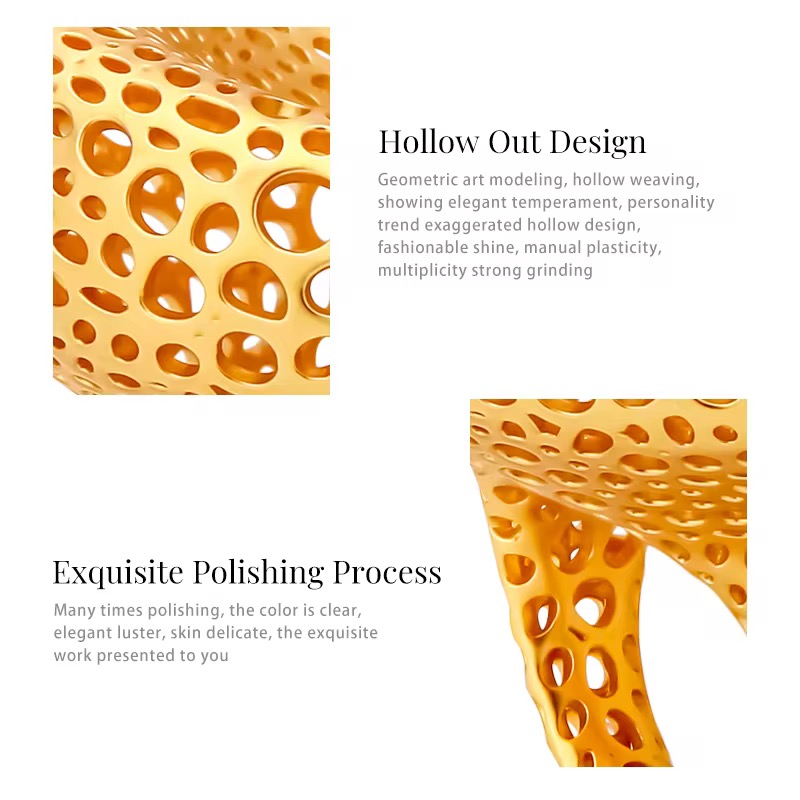 Bold plated gold jewelry